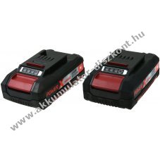 2db Eredeti Einhell Akkumultor Power X-Change Li-Ion 18V 2,0Ah Power X-Change kszlkekhez