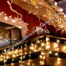 LED fnyfggny, 5m, 8 fnyprogram, fehr vezetk, kl- s beltri