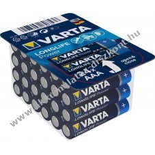 Varta Longlife Power alkli-mangn tpus 4903 AAA micro elem 24db/csom BF