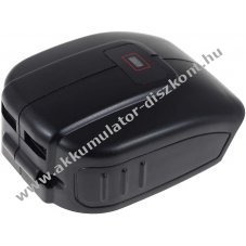 Akku-Adapter / akkumultor tlt adapter 2x USB-csatlakozs Makita 14,4V/18V