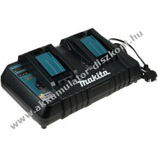 Eredeti dupla akkumultor tlt  Makita tpus DC18RD Blockakku 9,6V-14,4V NiMH / 14,4V-18V Li-Ion Akku