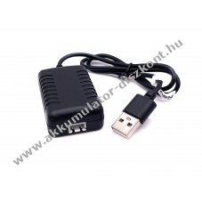 Tltkbel RC Akkumultorhoz 3 ts JST XH-3P csatlakoz, 7.4V, 2A