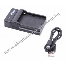 Helyettesítő micro USB akkumulátor töltő  Sony típus NP-FM50, FM500H, F550