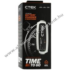 CTEK CT5 Time to Go, akkumultor tlt , visszaszmll kijelzvel 12V 5A EU csatlakozval