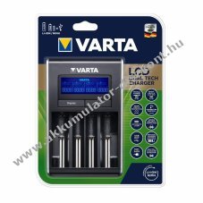Varta LCD dual tech AA/AAA akkumulátor töltő , Ni-MH/Li-ion
