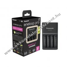 Panasonic eneloop Smart & Quick AA/AAA akkumultor tlt  K-KJ55HCD40E + 4db Eneloop 2500mAh ceruza Akkumultor