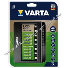 Varta LCD Multi Charger PLus AA/AAA ceruza akkumultor tlt , 8 csatorns