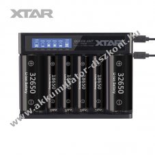 Xtar akkumultor tlt  tpus WP6 II - CR123A Akkumultorhoz (6 csatorns)