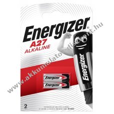 ENERGIZER A27, 27A 12v alkli elem 2db/csom