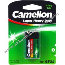 Camelion elem Super Heavy Duty 6F22 9V Block (5 x 1db/csom.)