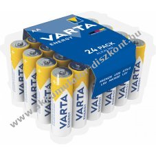 Varta ENERGY Alkaline AA LR6 ceruza elem - 24db/csomag