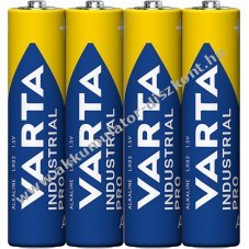 Varta Industrial ipari elem 4003 micro/mikr LR03 AAA 4db/csom.