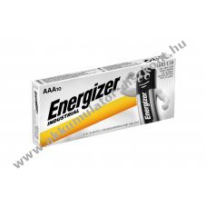 Energizer Industrial ipari elem EN92 LR03 AAA Micro 10db/csom. 1,5V 1200mAh