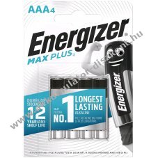 ENERGIZER MAX PLUS AAA, mikro, E92, 4db/csomag - A kszlet erejig!