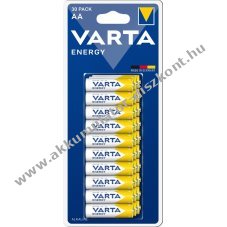 Varta ENERGY Alkaline AA LR6 ceruza elem - 30db/csomag