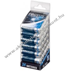 Tecxus alkli ceruza elem AA, LR6, mignon, 24/csomag - Kirusts!