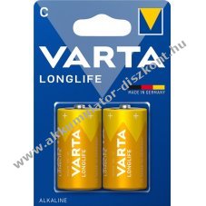 Varta Longlife elem 4014/LR14/C/Baby/Bbi 2db/csom.