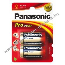 Panasonic Pro Power Gold Alkaline LR14. C. Baby,elem, 2db/csom