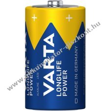 Varta Longlife Power elem 4020/LR20/D/Mono/glit 1db/csom.