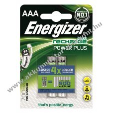 ENERGIZER Power Plus AAA 700mAh mikro Akkumultor 2db/csom