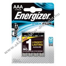 ENERGIZER Max Plus micro elem alk�li AAA 4db/csom