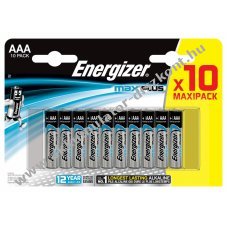 ENERGIZER Max Plus micro elem alk�li AAA 10db/csom