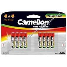 Camelion elem MN2400 HR03 Plus alkli (4+4) 8db/csom.