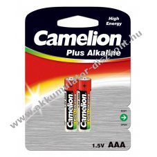Camelion elem Micro LR03 AAA Plus alkli 2db/csom.