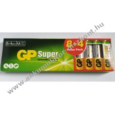 GP ceruza elem Super LR6 Mignon AA 12db/csom.