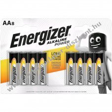 ENERGIZER Alkaline Power ceruza elem AA E91  8db/csom