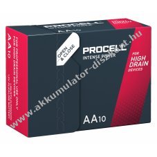 Procell Intense Power industrial ipari ceruza elem MN1500, LR6, AA, Mignon 10db/csomag - Kirusts!