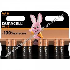 Duracell Plus ceruza elem LR6 AA Mignon MN1500 8db/csom.