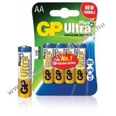 GP elem Ultra Plus LR6 Mignon AA (ceruza elem) 4db/csom.