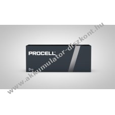 Procell (Duracell) industrial ipari elem R20 / LR20 / mono / glit / D - 10db/csom. - Kirusts!