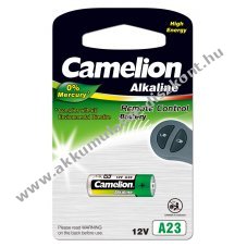 Camelion A23, 23A, 23AE, V23GA  Aut/ kocsi / gpjrm tvirnyt elem, remote control battery
