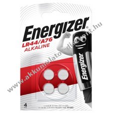 Energizer Alkaline gombelem A76/LR44/AG13, 4db/csomag