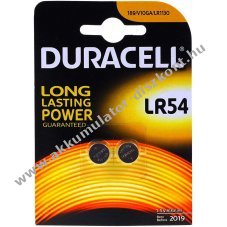 5 csomag Duracell gombelem tpus AG10 2db/csom. (10db)