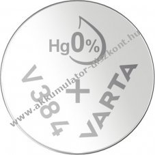Varta SR41 1db/csomag ez�st-oxid cink gombelem 1,55V