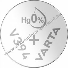 Varta gombelem, raelem V394/SR45/SR936SW 1db/csomag