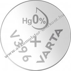 Varta SR59 (V396) ez�st-oxid cink gombelem 1db/csomag 1,55V �raelem