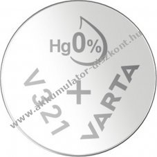 Varta SR616 V321 ez�st-oxid cink gombelem 1db/csomag 1,55V