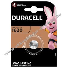 Duracell lithium gombelem CR1620 1db/csom.