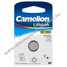 Camelion lithium gombelem CR1620 1db/csom.