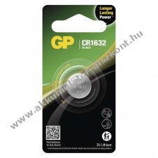 GP Ltium gombelem CR1632 1db/csomag - Kirusts!