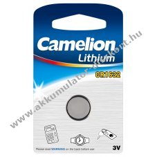 Camelion lithium gombelem CR1632 1db/csom.