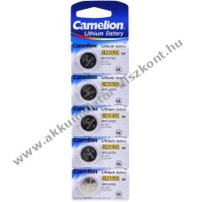 Camelion Lithium gombelem CR1632 5db/csom.