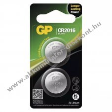 GP Ltium gombelem CR2016 2db/csomag - Kirusts! - A kszlet erejig!