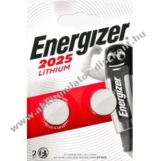 ENERGIZER CR2025 lithium gombelem 2db/csomag - Kirusts!