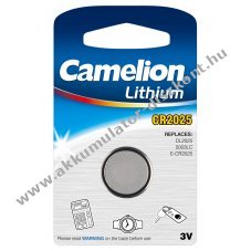 Camelion lithium gombelem CR2025 1db/csom.