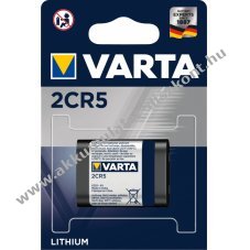 VARTA Fot elem Lithium 2CR5 1db/csomag